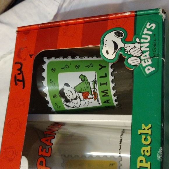 2012 Peanuts Holiday Pint Glass 4-Pack - Picture 10 of 11